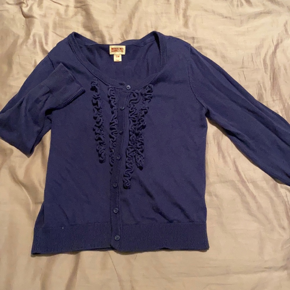 Royal Blue Cardigan!